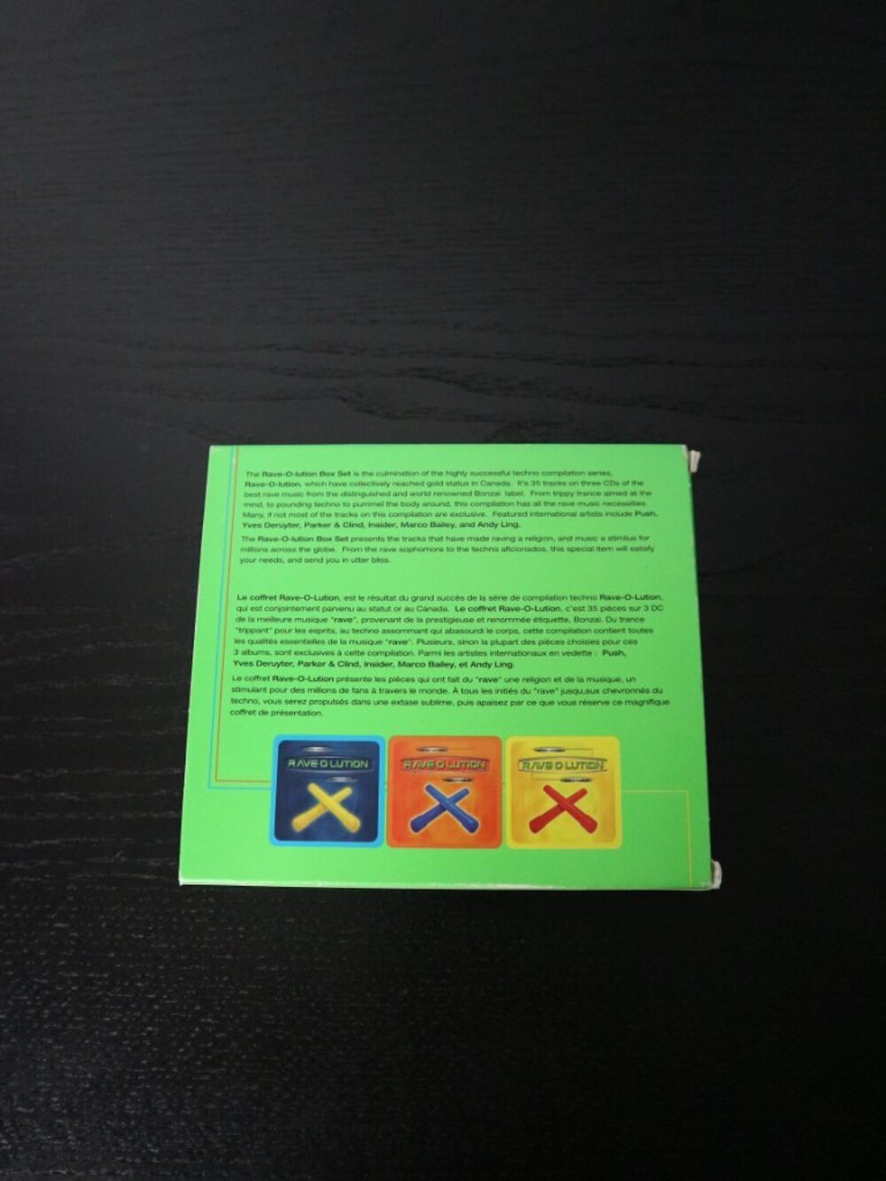 RARE Rave-O-Lution Box Set 3 CD's Three CD BeatBuzz Limited Edition - Picture 2 of 5